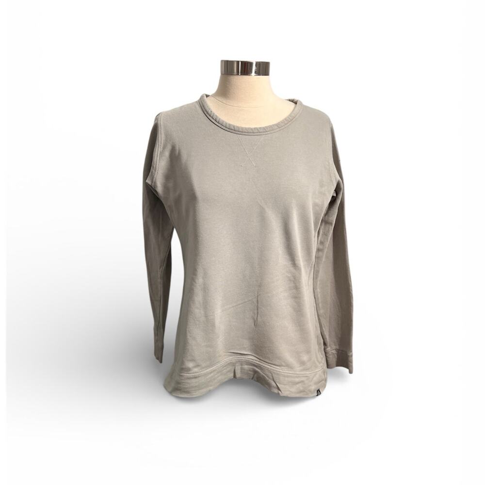 Tasc Performance Sustainable Bamboo Organic Cotton Crew Neck Sweatshirt Sz.Small